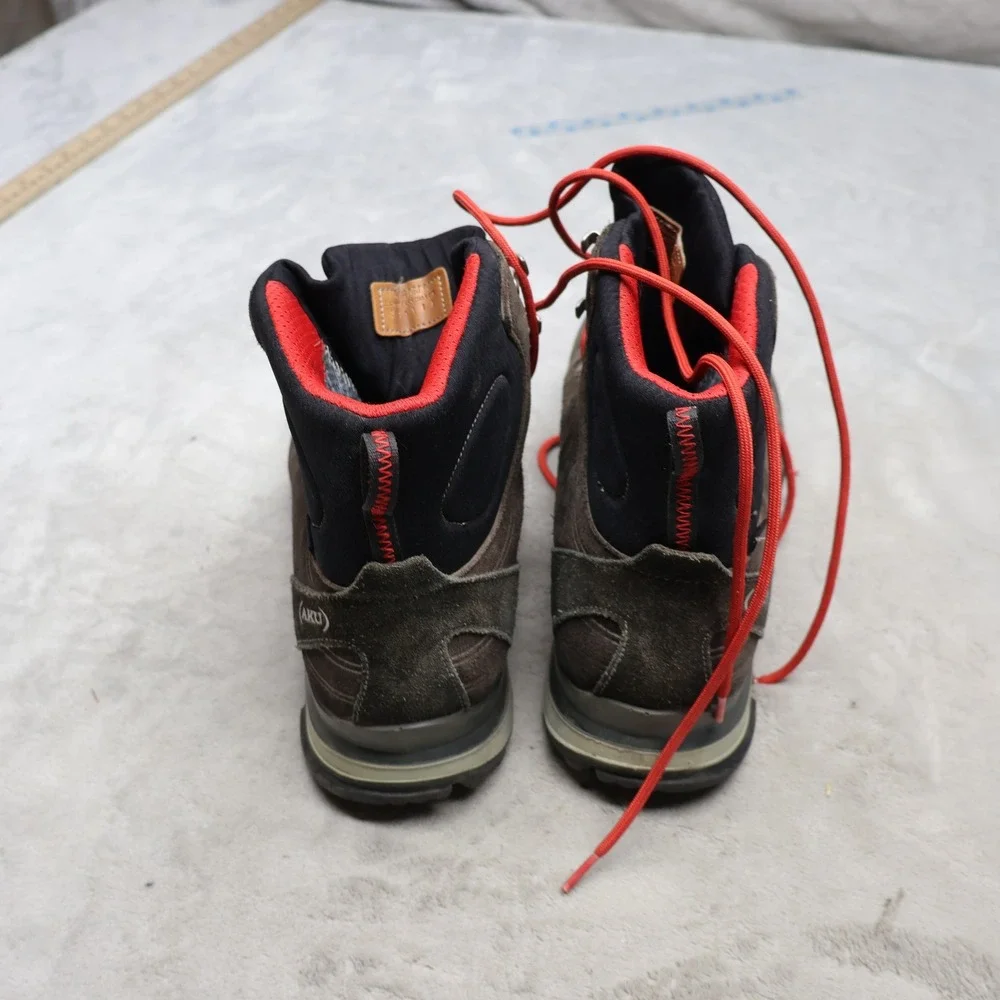 AKU Mens 10.5 Hiking Boots Black Suede Gore-Tex‎ Waterproof Trek Outdoor Lace Up